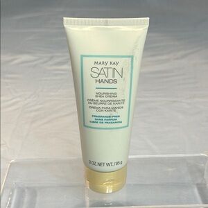 Mary Kay Satin Hands Shea Cream - White and Blue